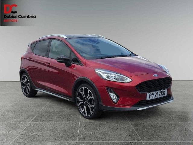 Ford Fiesta 1.0T EcoBoost Active X Edition Hatchback 5dr Petrol Manual Euro 6 (s/s) (140 ps) Hatchback Petrol Red