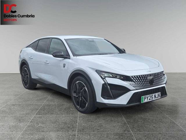 Peugeot 408 E-GT 58kWh 210 5 Door Hatchback Electric White