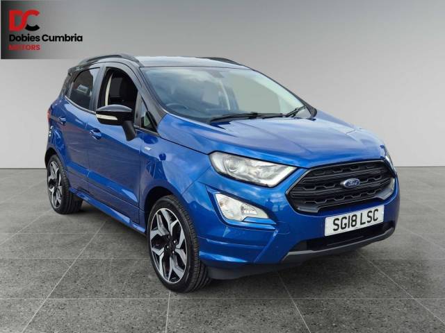 Ford Ecosport 1.0T EcoBoost ST-Line SUV 5dr Petrol Auto Euro 6 (s/s) (125 ps) SUV Petrol Blue