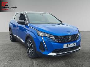 PEUGEOT 3008 2021 (71) at Dobies Cumbria Motors Ltd Workington