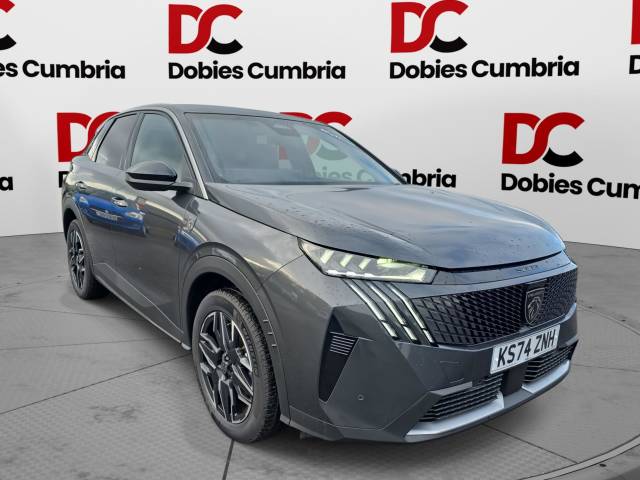 Peugeot 3008 1.2 Gt Mhev Auto SUV Hybrid Electric Grey