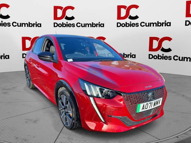 Peugeot 208 Gt Ev 5 Door Hatchback Electric Red