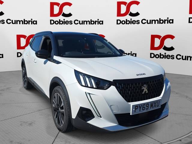Peugeot 2008 1.2 Gt Line Puretech S/S 5 Door Hatchback Petrol White