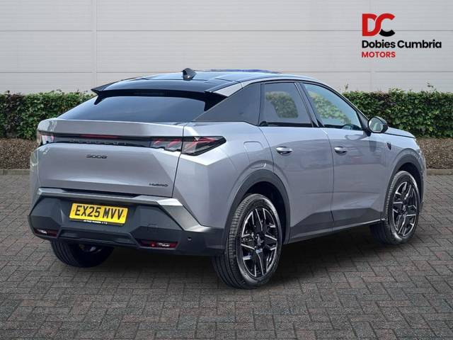 2025 Peugeot 3008 1.2 GT SUV 5dr Petrol Hybrid e-DSC6 Euro 6 (s/s) (136 ps)