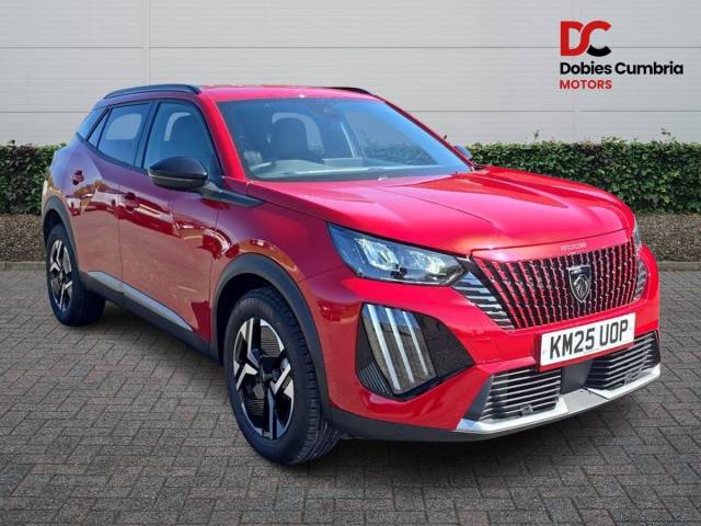 Peugeot 2008 1.2 Allure SUV 5dr Petrol Hybrid e-DSC6 Euro 6 (s/s) (136 ps) SUV Hybrid Red