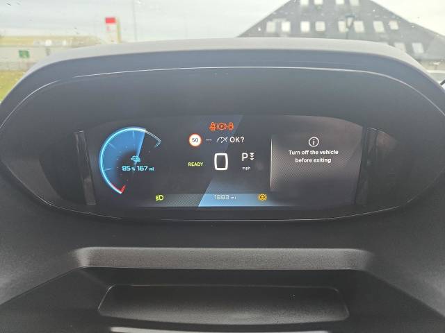 2025 Peugeot Partner Panel Van Standard 54kwh AT Professional