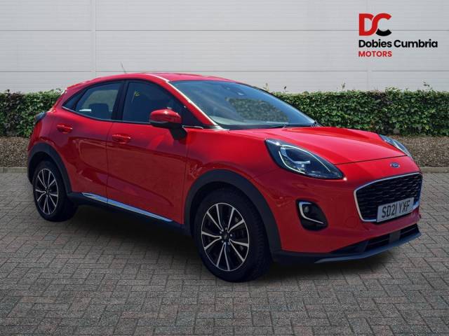 Ford Puma 1.0T EcoBoost MHEV Titanium SUV 5dr Petrol Manual Euro 6 (s/s) (125 ps) SUV Petrol Red