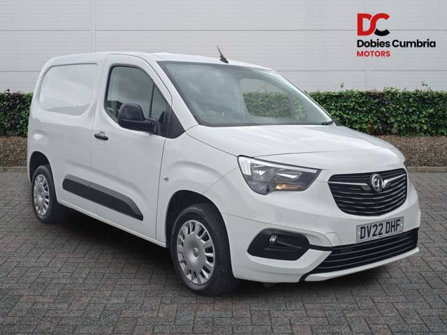 Vauxhall Combo 1.5 Turbo D 2300 Sportive Crew Van Double Cab 4dr Diesel Manual L2 Euro 6 (100 ps) Panel Van Diesel White