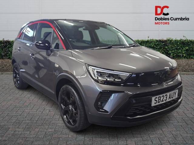 Vauxhall Crossland 1.2 Turbo GS SUV 5dr Petrol Manual Euro 6 (s/s) (110 ps) SUV Petrol Grey