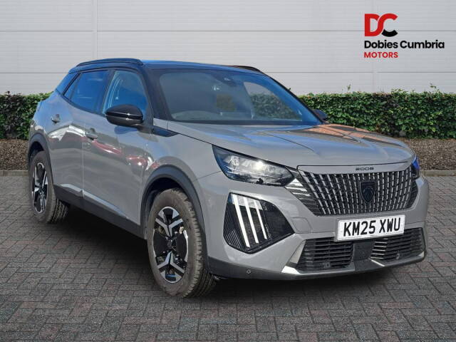 Peugeot 2008 1.2 GT SUV 5dr Petrol Hybrid e-DSC6 Euro 6 (s/s) (136 ps) SUV Hybrid Grey