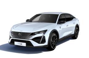 PEUGEOT E 408 ELECTRIC FASTBACK at Dobies Cumbria Motors Ltd Workington